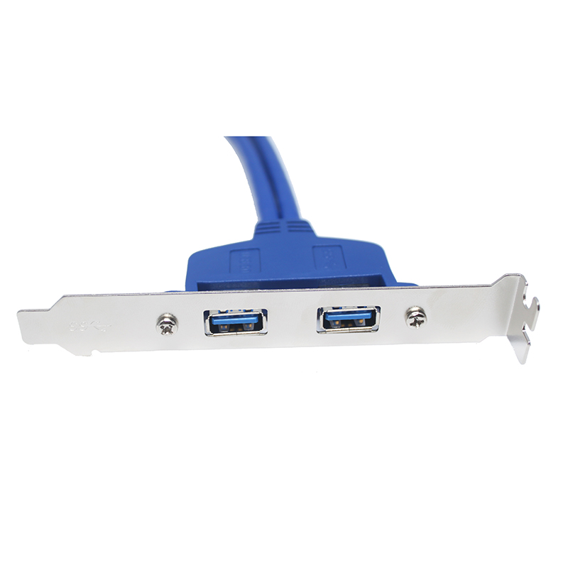 MTC-30230 USB 3.0 20Pin  to 2 Port USB3.0