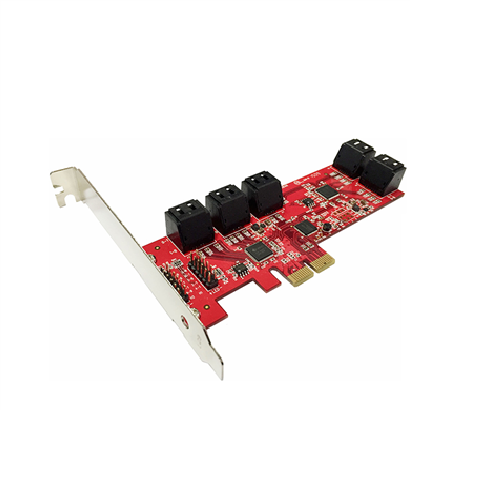 MTE-SA1000 10Port 6Gbps SATA III PCI Express 2.0 card