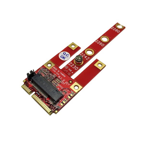 MTM-GX100-B M.2 B Key to miniPCIe Adapter
