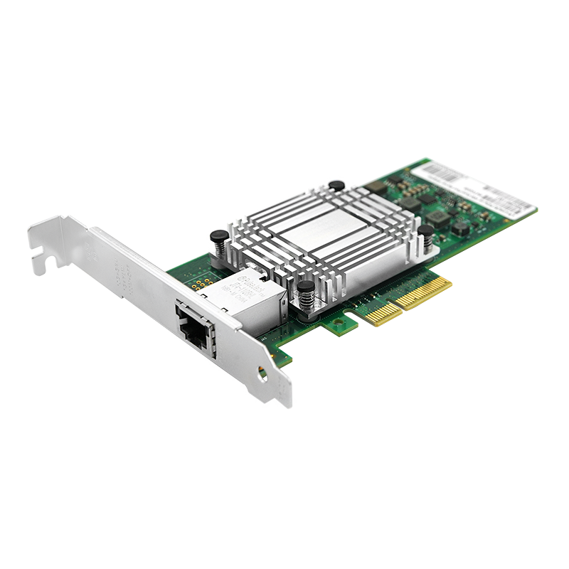 MTN550-1RJ　 PCIe v3.0 x4 10 Gigabit Single Copper Port Ethernet Server Adapter (Based on Intel X550)