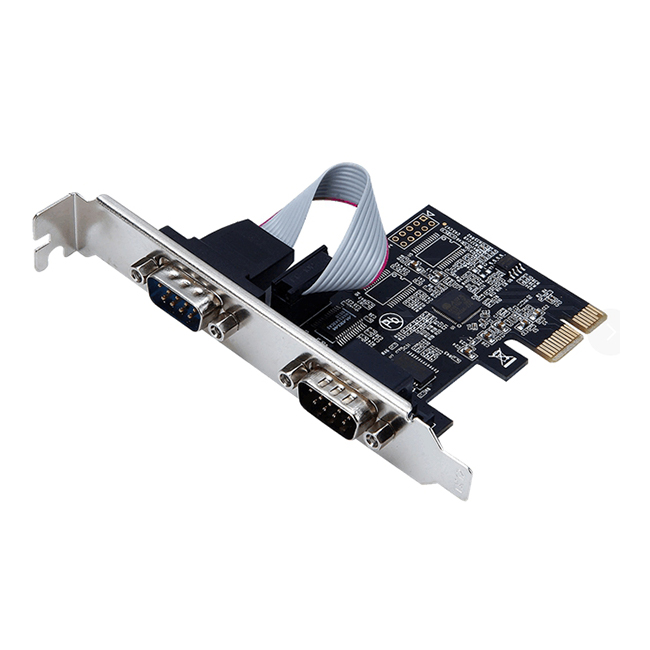 MTE-220 PCI Express 2-Port RS232 Card