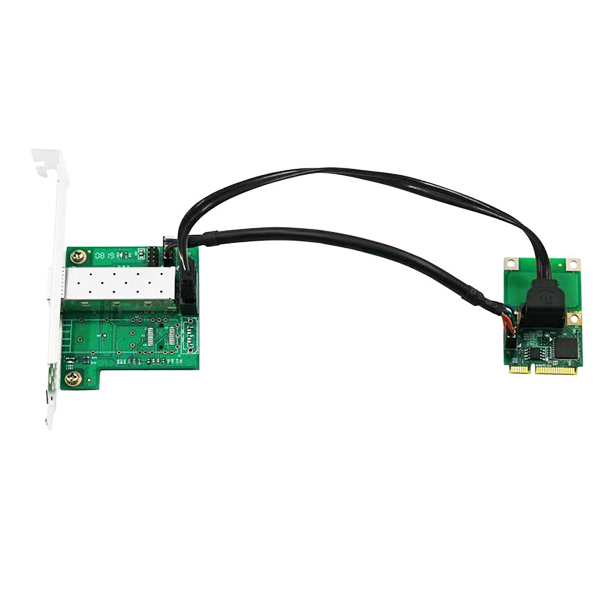 MTN210M-1SFP Mini PCIe Single Port Gigabit Copper Ethernet Server Adapter (Intel I210 Based)