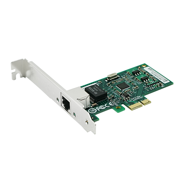 MTN82574-1RJ  PCI Express x1 10/100/1000Mbps Single Port RJ45 Network Adapter (Intel 82574 Based)