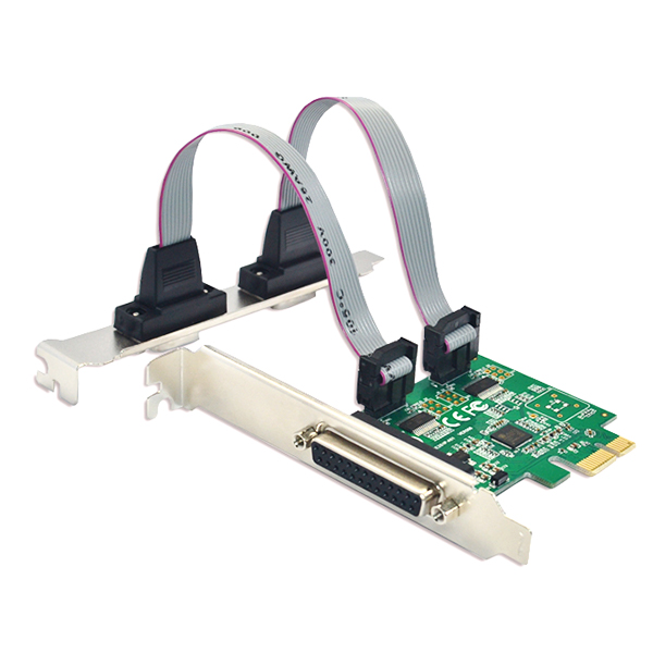 MTE-RP300-2S1P 2-Port RS232 & 1-Port Parallel PCI Express card