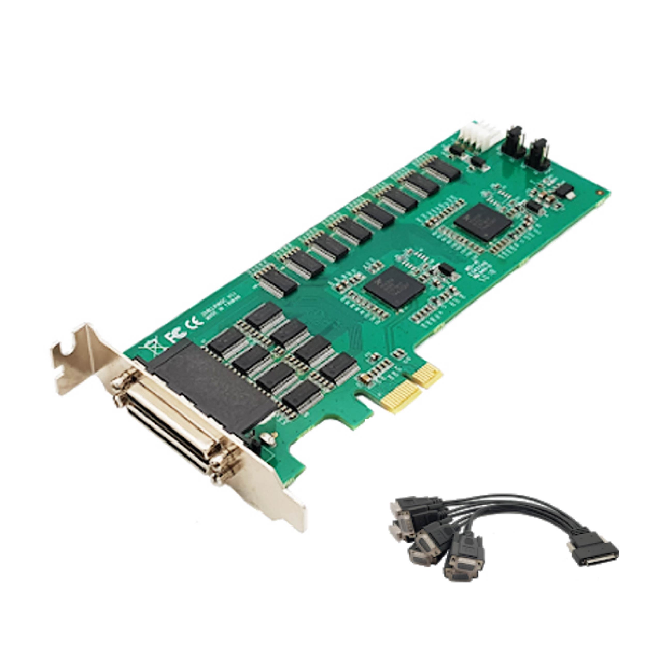 MTE-2160   PCIe to 16Port RS23 Expansion Card Low Profile