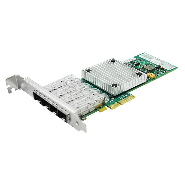 MTN350-4SFP  PCI Express x4 Quad Port Copper Gigabit Server Network Adapter (Intel I350 Based)
