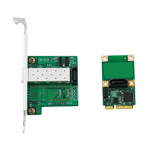 MTN210M-1SFP Mini PCIe Single Port Gigabit Copper Ethernet Server Adapter (Intel I210 Based)