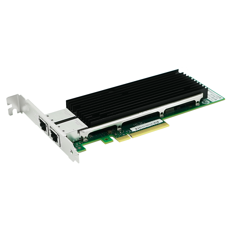 MTN540-2RJ　 PCI Express x8 Dual Copper Port 10Gbps 10GBase-T Ethernet Server Adapter NIC (Intel X540 Based)