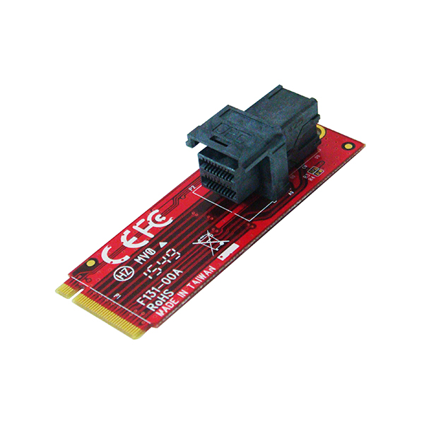 MTG-U2100 M.2 Module with miniSAS to U.2 NVMe SSD