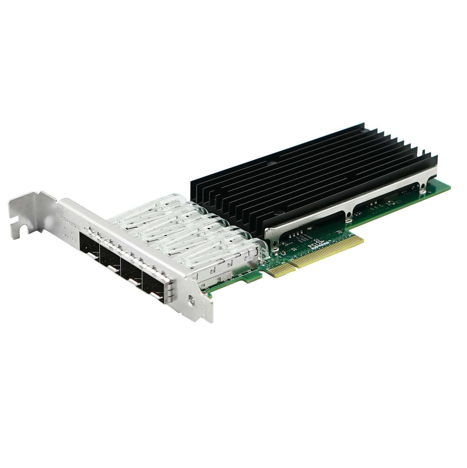MTN710-XL-4SFP+   PCIe v3.0 x8 10 Gigabit Quad Port SFP+ Ethernet Server Adapter (based on Intel XL710)