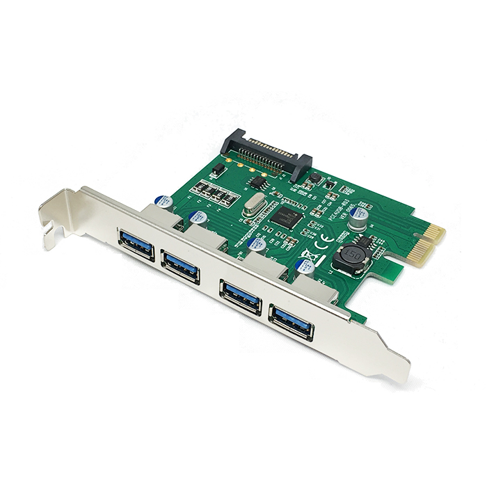 MTE-U3402 4-Port USB 3.0 External PCI Express