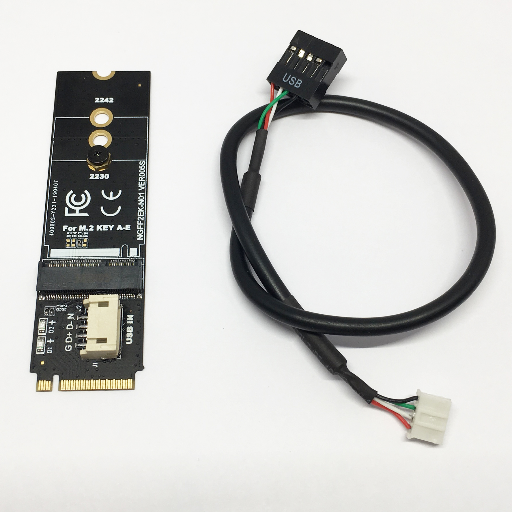 MTG-GM200 M.2 E Key to M Key Adapter for M.2 WiFi Module