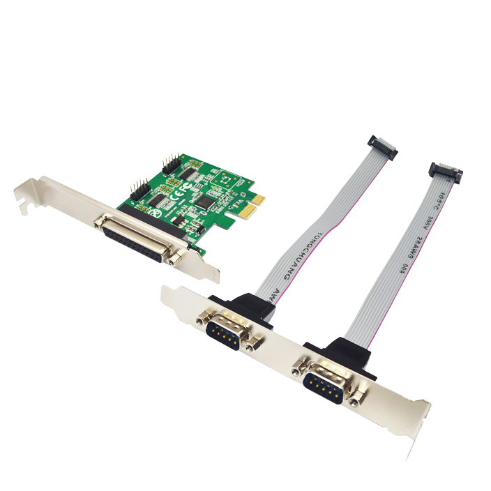 MTE-RP300-2S1P 2-Port RS232 & 1-Port Parallel PCI Express card